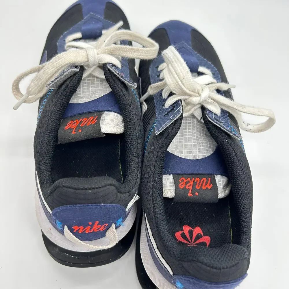 Nike Air Max Pre-Day Black Midnight Navy Blue Athletic Shoes Sneakers Men Size 8